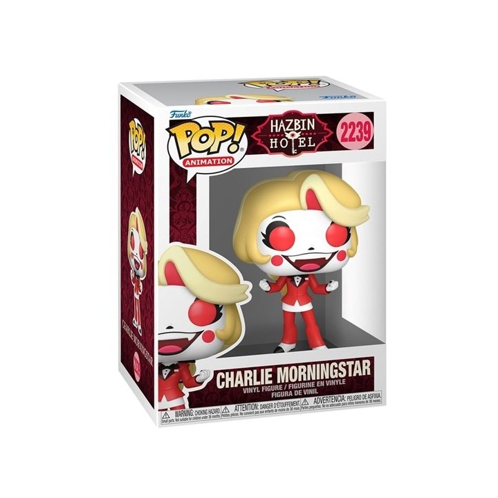 FUNKO POP Animation: Hazbin Hotel - 2239 Charlie With Chase 9cm (REPRINT 11/26)