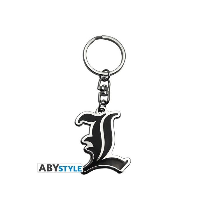 ABYSTYLE DEATH NOTE - Portachiavi "Simbolo L"