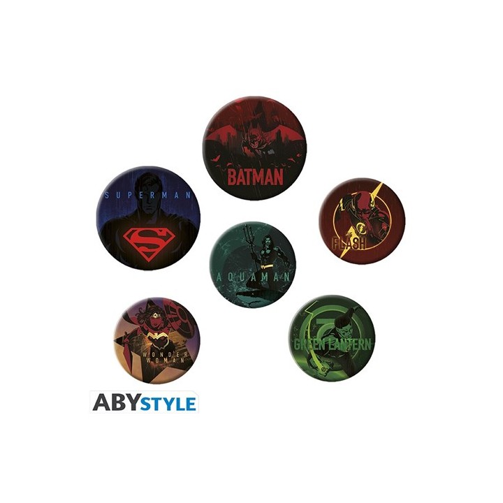 ABYSTYLE DC COMICS - Set Spille: "Justice League logo"