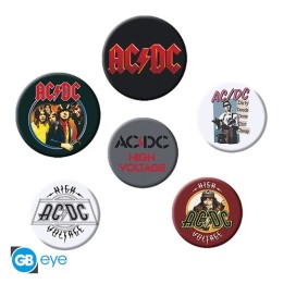 ABYSTYLE AC/DC - Set 6 spille : "High Voltage"