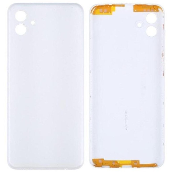 COVER POSTERIORE PER SAMSUNG GALAXY A04 A045F BIANCO ORIGINALE