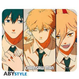 ABYSTYLE CHAINSAW MAN - Mousepad: "Denji, Aki & Power"