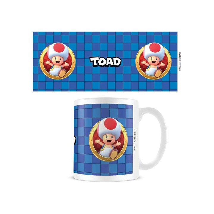 PYRAMID SUPER MARIO (TOAD 3D PORT) WHITE POD MUG