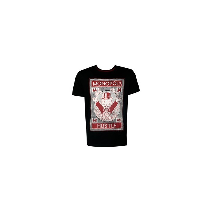 MONOPOLY HUSTLE T-shirt M NERA