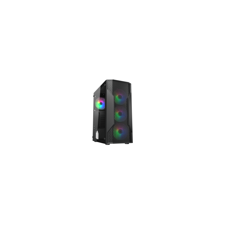 COUGAR CASE MID TOWER MX110 RGB NERO 4x120 supp 240AIO