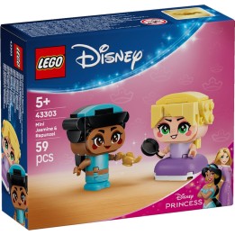 LEGO 43303 Disney - Mini-Jasmine e Mini-Rapunzel