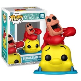 FUNKO POP Disney: The Little Mermaid - 1756 Sebastian & Flounder 9cm