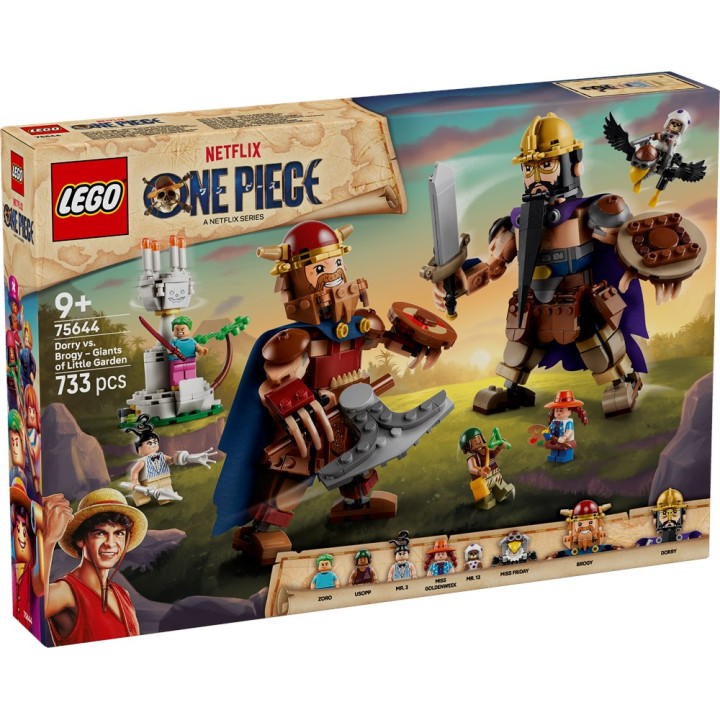 LEGO 75644 ONE PIECE - Dori contro Brogi – Giganti di Little Garden