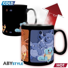 ABYSTYLE POKEMON - Tazza termosensibile 460 ml: "Evolve"