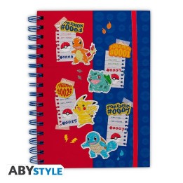 ABYSTYLE POKEMON - Notebook: "Blue & Red Partners"