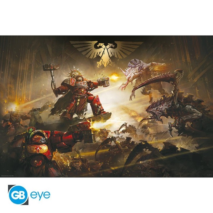 ABYSTYLE WARHAMMER 40,000 - Poster grande: "The Devastation of Baal" (91.5x61)