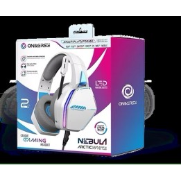 ONIVERSE - Cuffie Gaming Nebula - Arctic White (Multiplatform)