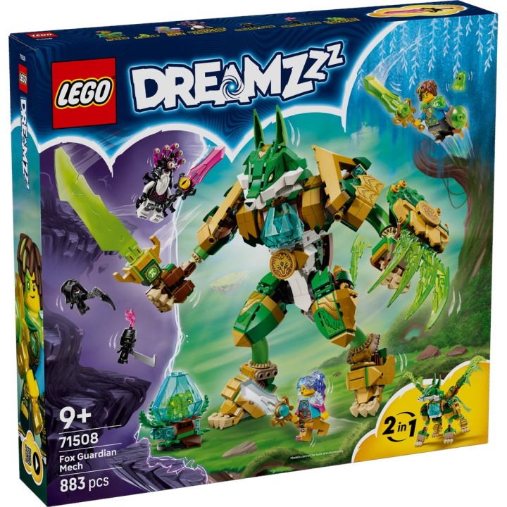 LEGO 71508 DREAMZzz - Mech volpe guardiana