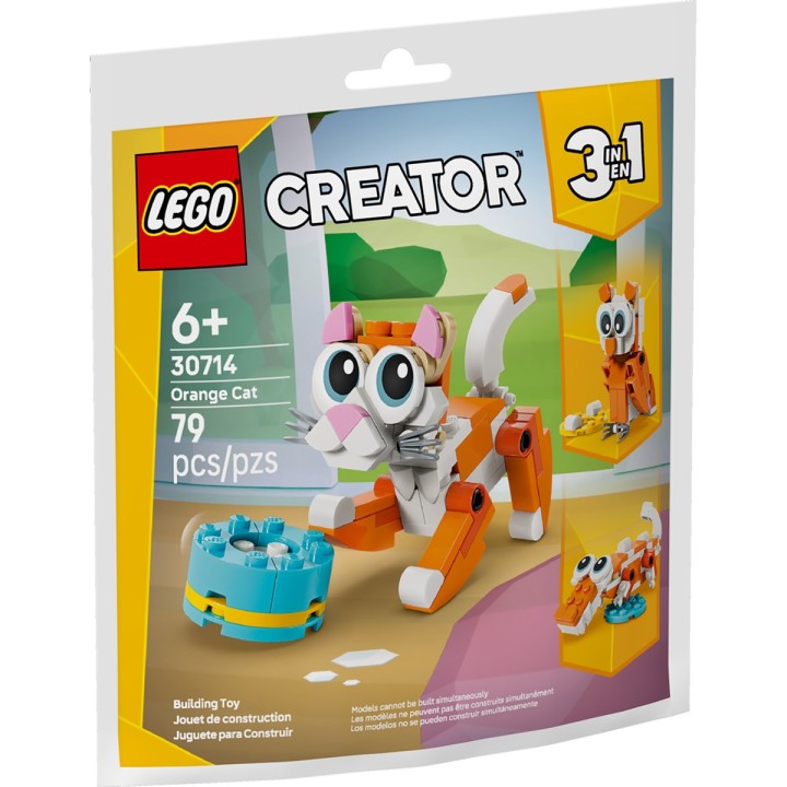 LEGO 30714 CREATOR - Gatto arancione