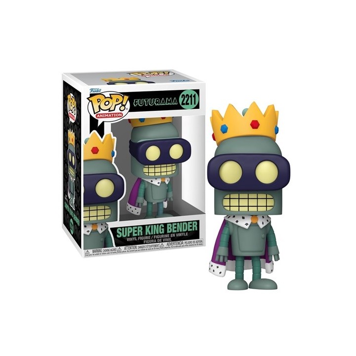 FUNKO POP Animation: Futurama - 2211 Super King Bender 9cm