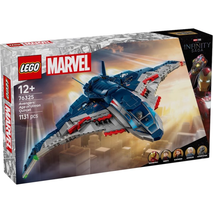 LEGO 76325 SUPER HEROES MARVEL - Quinjet Avengers: Age of Ultron
