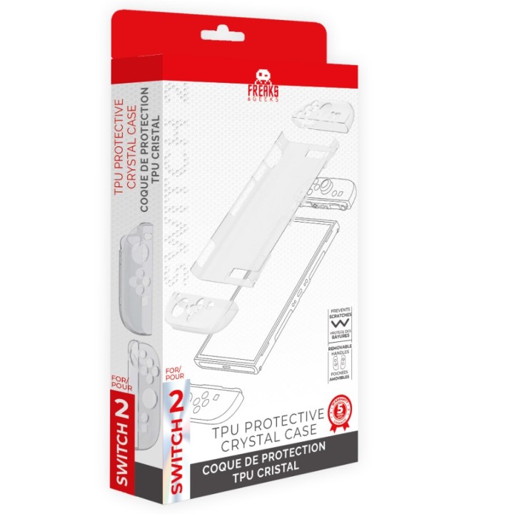 TPU Protective Cover for Switch 2 (Transparent)