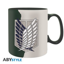 ABYSTYLE ATTACK ON TITAN - Tazza 460 ml: "Emblem S4"