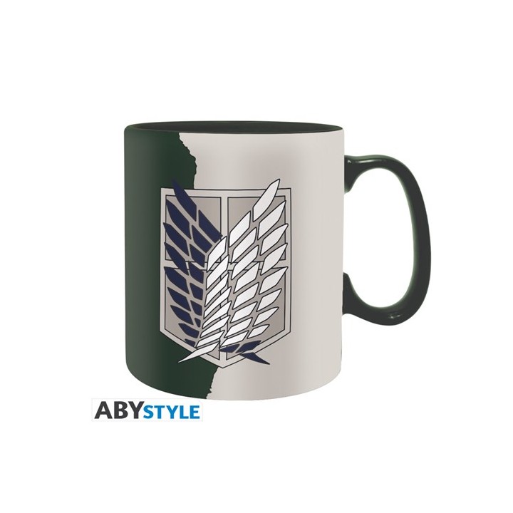 ABYSTYLE ATTACK ON TITAN - Tazza 460 ml: "Emblem S4"