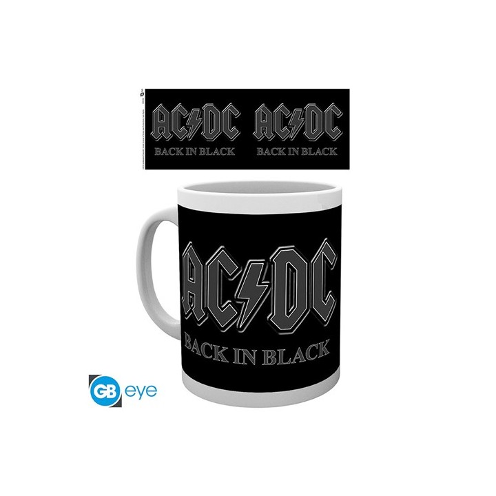 ABYSTYLE AC/DC - Tazza 320 ml: "Back In Black"