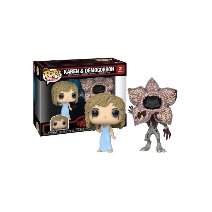 FUNKO POP Television: Stranger Things 2Pack - Karen & Demorgogon 9cm