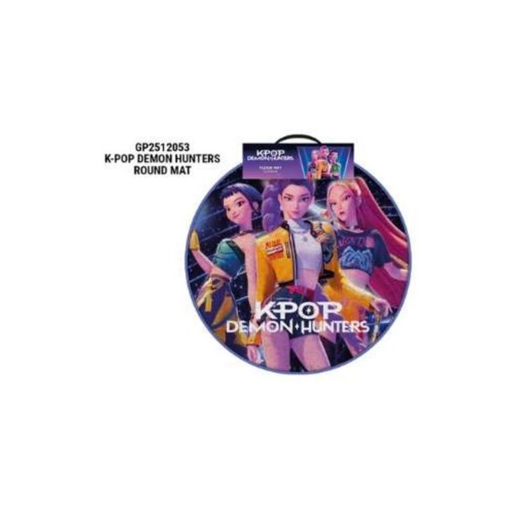 PYRAMID K-POP DEMON HUNTERS (HUNTR/X) ROUND MAT