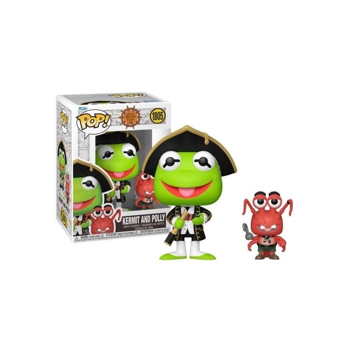 FUNKO POP Disney: Muppets Treasure Island - 1805 Kermit & Polly 9cm