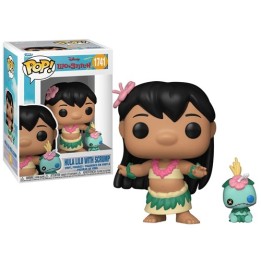 FUNKO POP Disney: Lilo & Stitch - 1741 Hula Lilo with Scrump 9cm