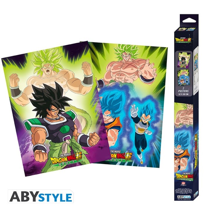 ABYSTYLE DRAGON BALL BROLY - Set 2 Poster: "Broly" (52x38)