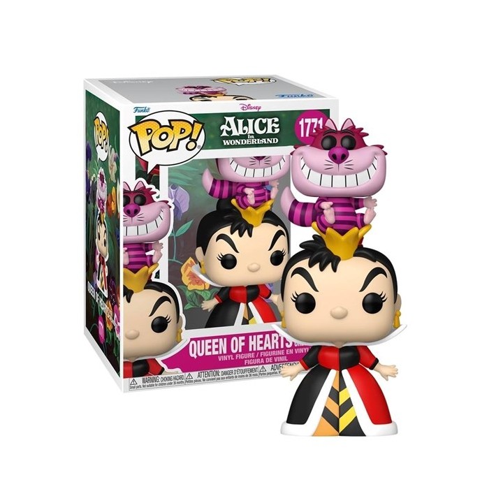 FUNKO POP Premium Disney: Alice In Wonderland - 1771 Queen of Hearts with Cheshire Cat