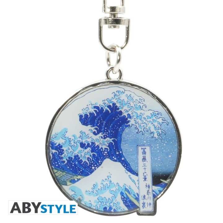 ABYSTYLE HOKUSAI - Portachiavi:"Great Wave"