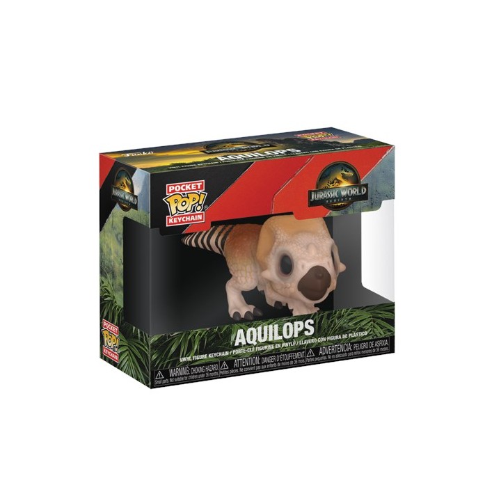 FUNKO POP Keychain: Jurassic World Rebirth - Aquilops