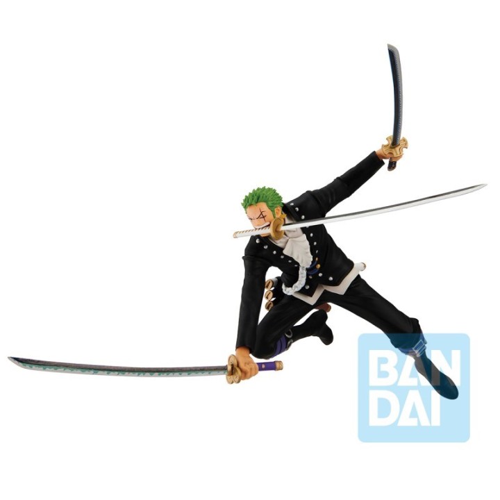 BANPRESTO 63663 - Ichibansho Figure Roronoa Zoro (Film Red -More Beat-)