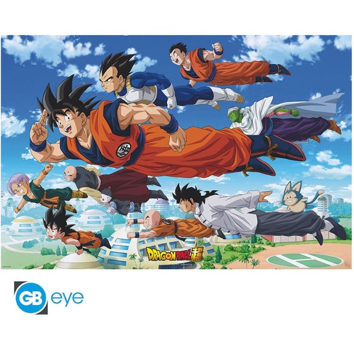 DRAGON BALL SUPER - Poster Maxi 91.5x61 :"Goku's Group"