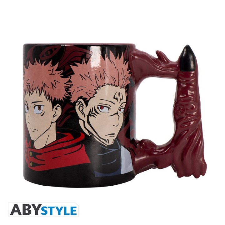 ABYSTYLE JUJUTSU KAISEN - Tazza 3D handle: "Sukuna's finger"