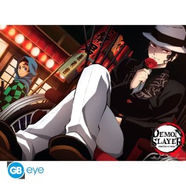 ABYSTYLE DEMON SLAYER - Poster 52x38 : "Kibutsuji Muzan"