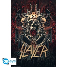 ABYSTYLE SLAYER - Poster grande: "Skullagramm" (91.5x61)