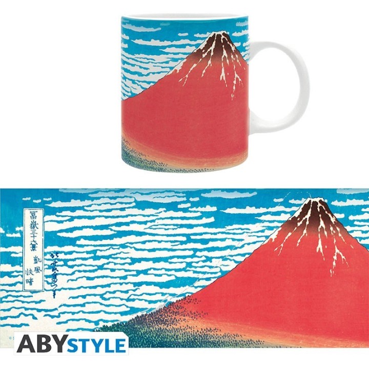 ABYSTYLE HOKUSAI - Tazza 320 ml: "Red Fuji"
