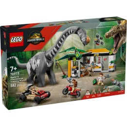 LEGO 76973 Alla ricerca del Raptor e del Titanosauro