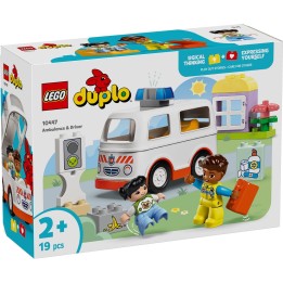 LEGO 10447 Ambulanza e autista