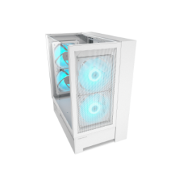 COUGAR CASE MID TOWER OMNY X WHITE 2TG 4FAN ARGB + HUB (supp GPU VERT.