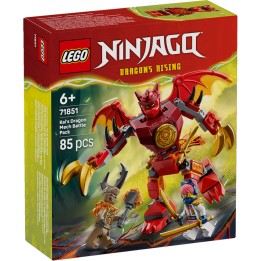 LEGO 71851 Ninjago - Battle Pack Mech Drago di Kai