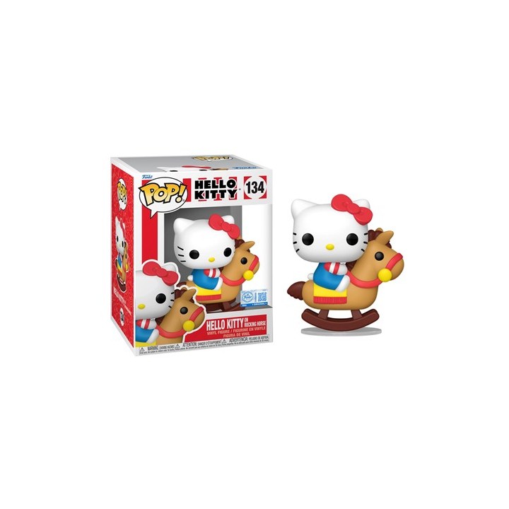 FUNKO POP Premium Hello Kitty - 134 Hello Kitty on Rocking Horse (Exclusive)
