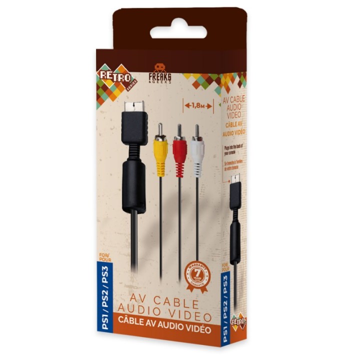 PS1/PS2/PS3 AV Cable (print gift box)
