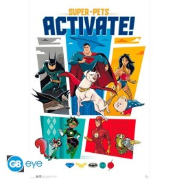 ABYSTYLE DC LEAGUE OF SUPER PETS - Poster grande: "Activate" (91.5x61)