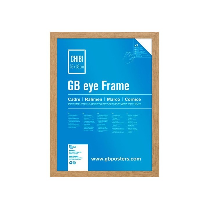 ABYSTYLE CORNICE POSTER LEGNO 52 x 38 CM