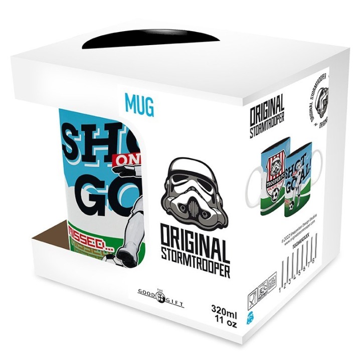 ABYSTYLE ORIGINAL STORMTROOPER - Tazza 320ml : " FOOTBALL - "SHOT THE GOAL"