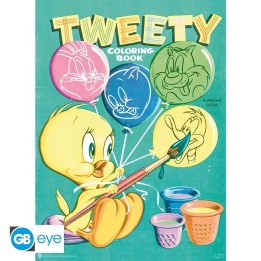 ABYSTYLE LOONEY TUNES - Set 2 Poster: "Tweety and Sylevester"