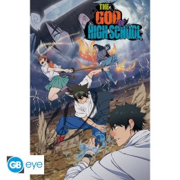 ABYSTYLE THE GOD OF HIGH SCHOOL - Poster grande: "Key Visual" (91.5x61)