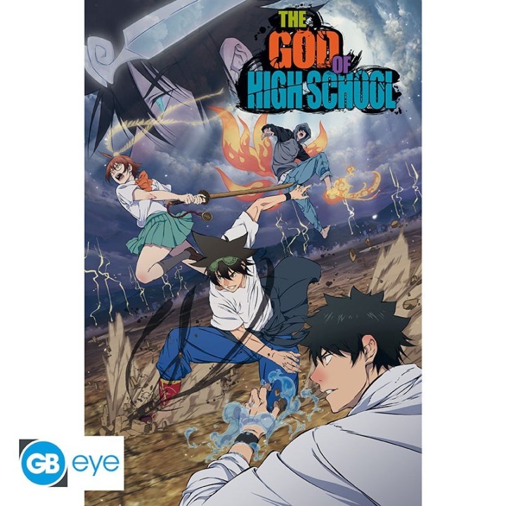 ABYSTYLE THE GOD OF HIGH SCHOOL - Poster grande: "Key Visual" (91.5x61)